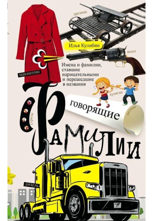 Говорящие фамилии. Имена и фамилии, ставшие нарицательными и перешедшие в названия