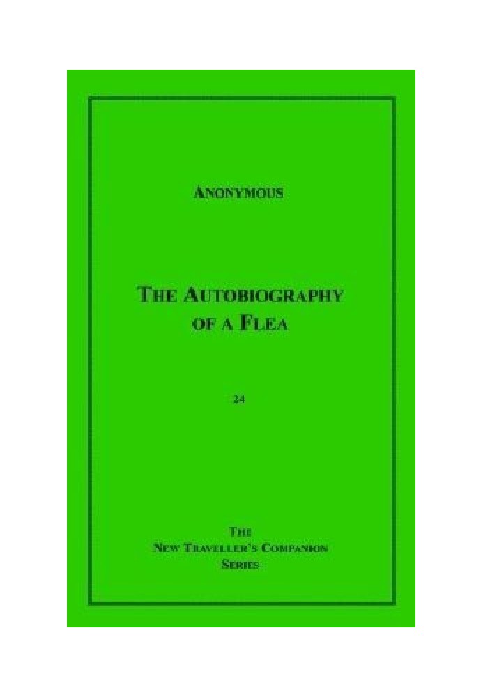 Autobiography of a Flea