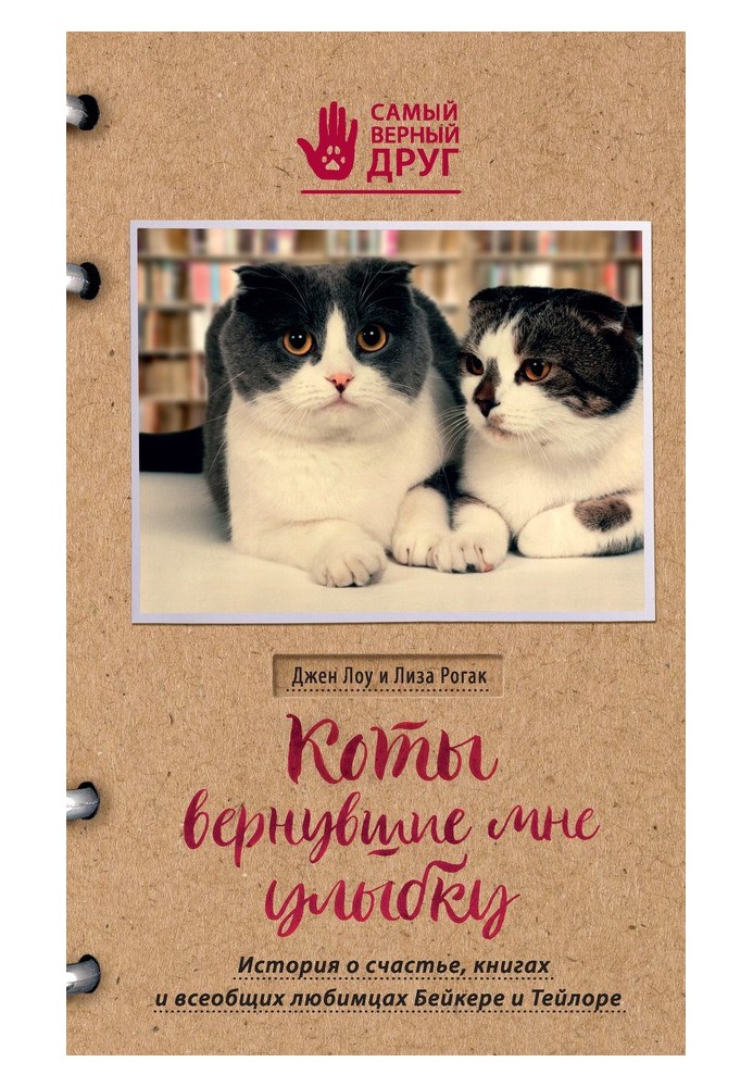 Cats that brought my smile back. A story about happiness, books and everyone's favorites Baker and Taylor