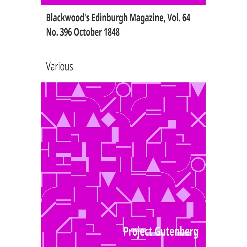 Blackwood's Edinburgh...