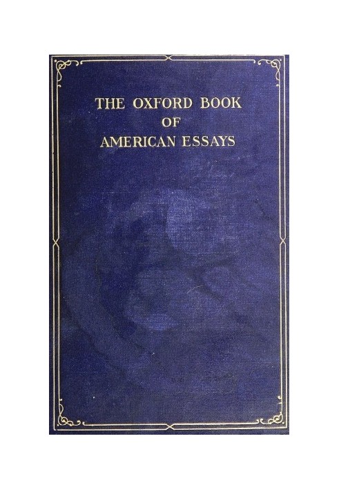 The Oxford Book of American Essays