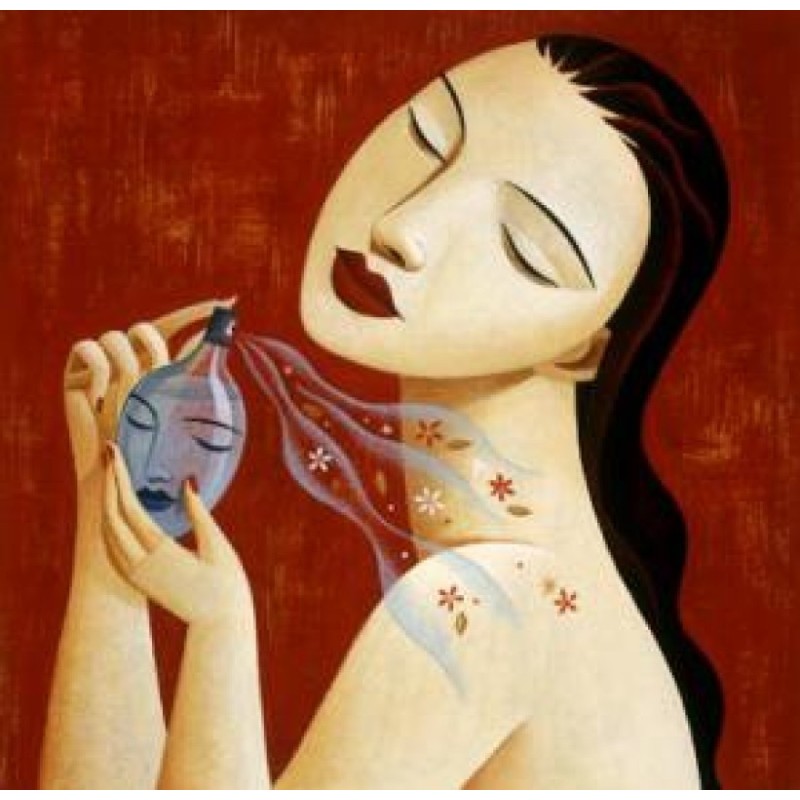 Perfume for a beautiful lady