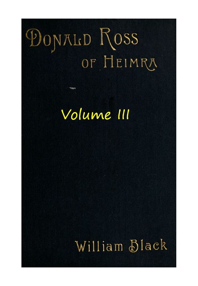 Donald Ross of Heimra (Том 3 з 3)