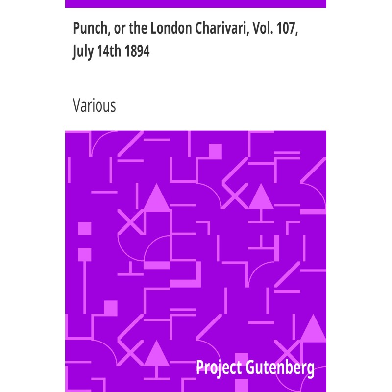 Punch, or the London...