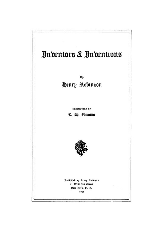 Inventors & Inventions