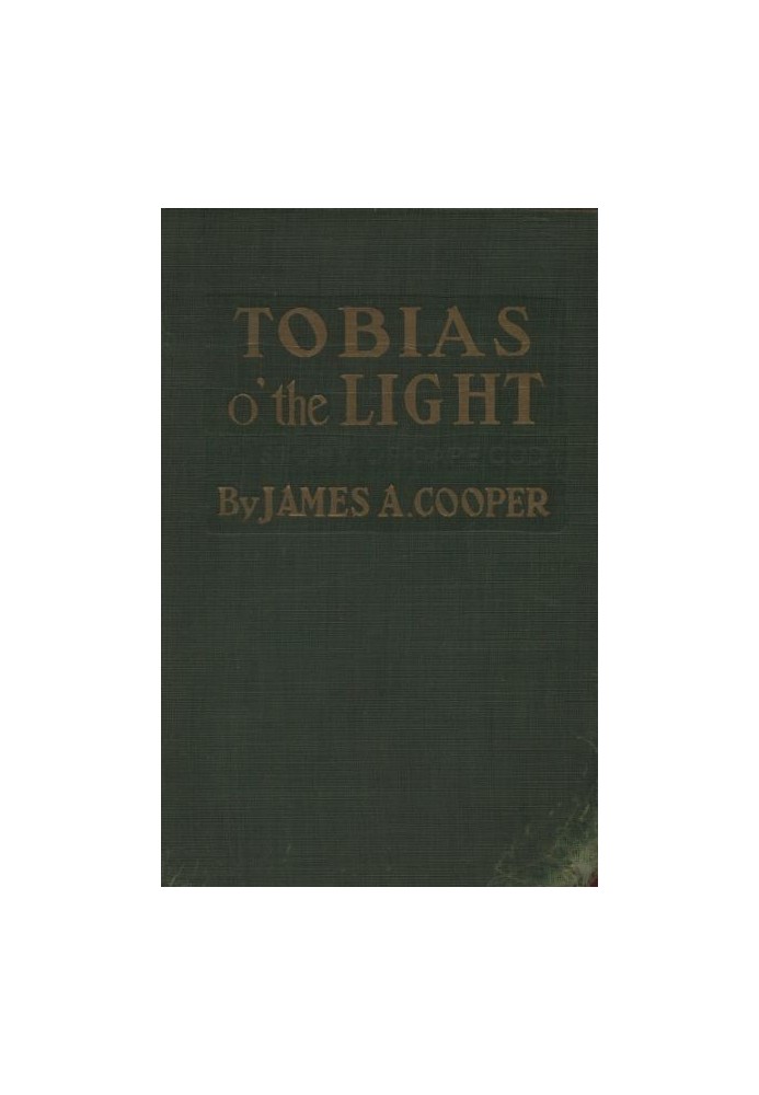 Tobias o' the Light: A Story of Cape Cod