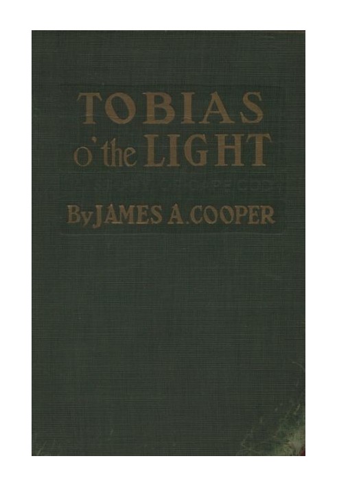 Tobias o' the Light: A Story of Cape Cod