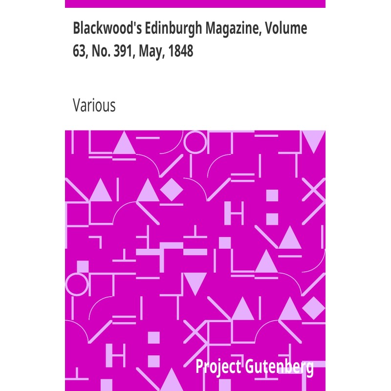 Blackwood's Edinburgh...