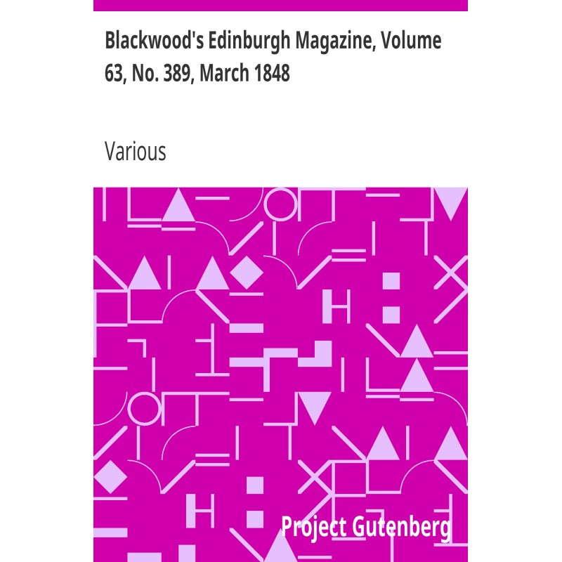 Blackwood's Edinburgh...