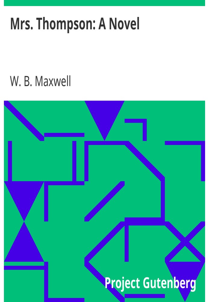 Миссис Томпсон: Роман