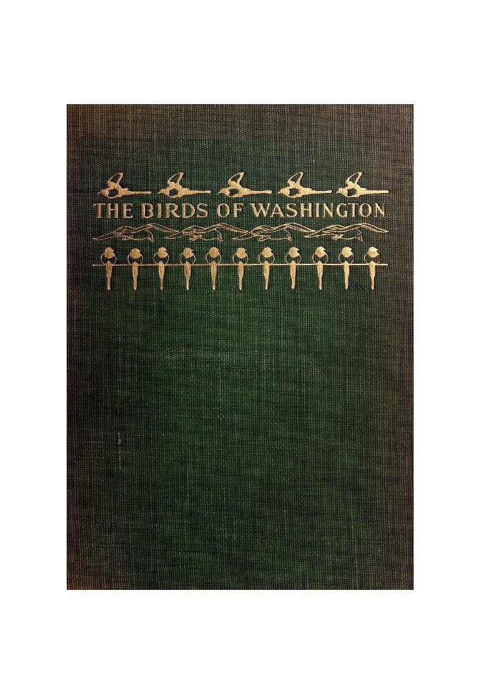 The Birds of Washington (Volume 1 of 2) A complete, scientific and popular account of the 372 species of birds found in the stat