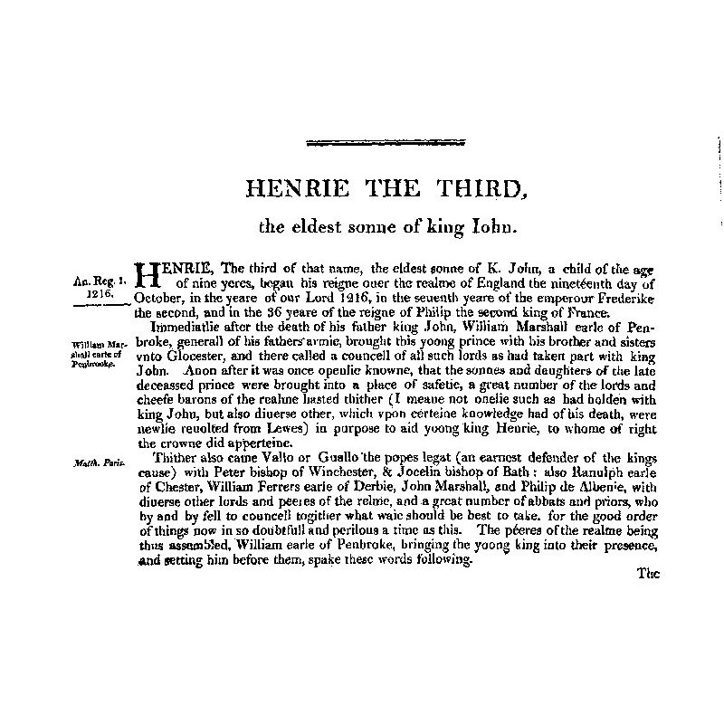 Chronicles of England,...