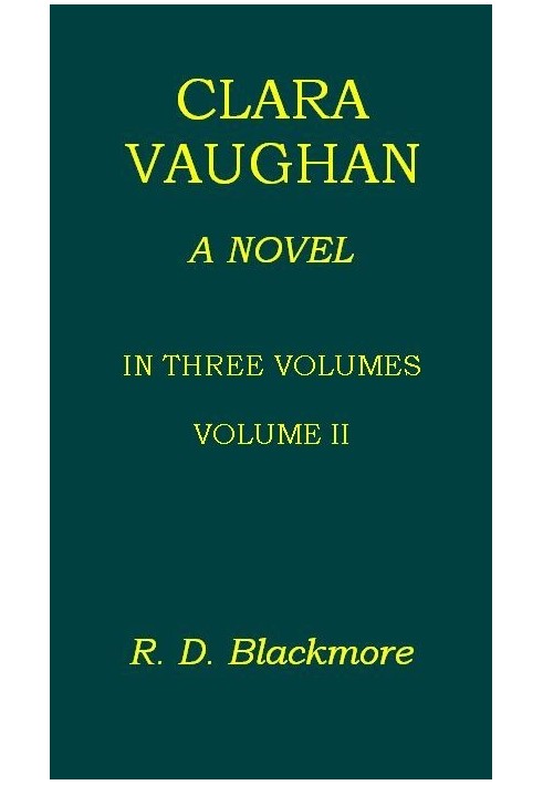 Clara Vaughan, Volume 2 (of 3)