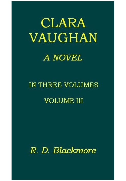 Clara Vaughan, Volume 3 (of 3)