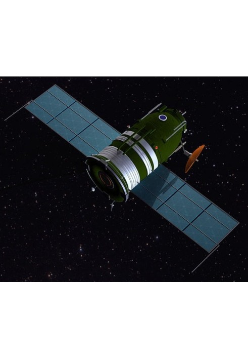 The first Soviet manned flight towards the Moon