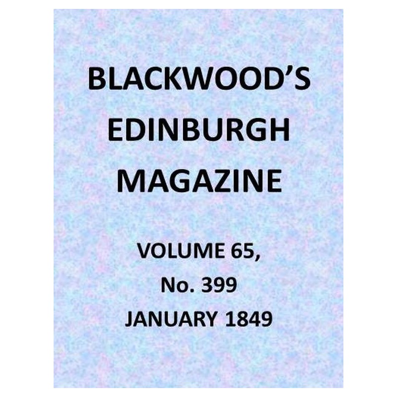 Blackwood's Edinburgh...