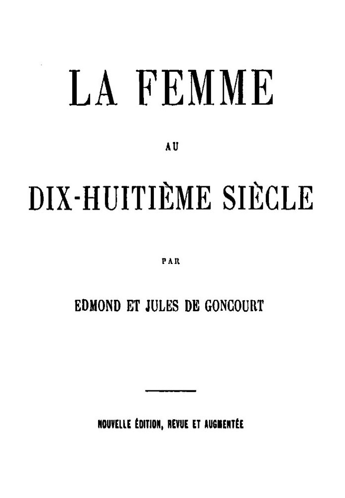 Women in the eighteenth century