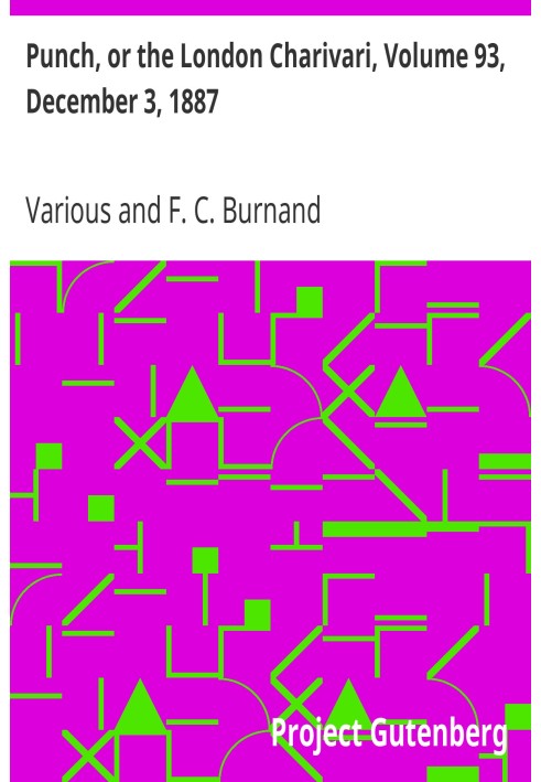 Панч, або Лондонський чаріварі, том 93, 3 грудня 1887 р