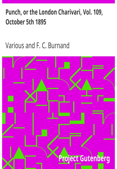 Punch, or the London Charivari, Vol. 109, October 5th 1895