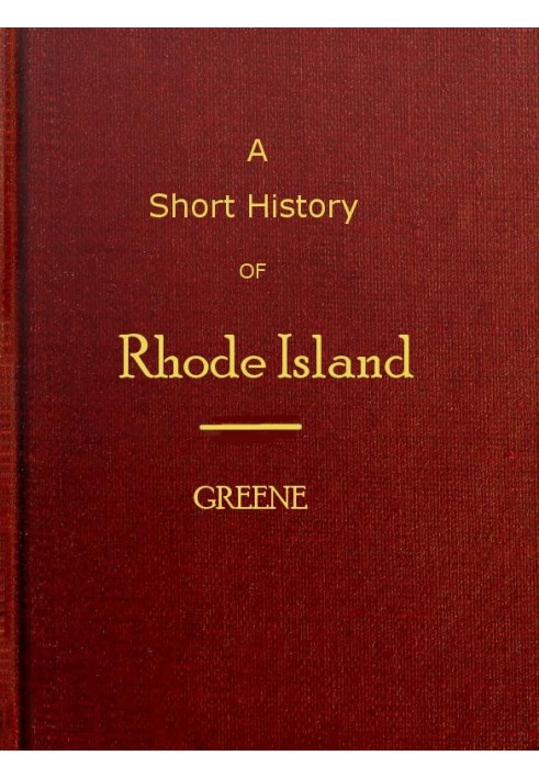 A short history of Rhode Island