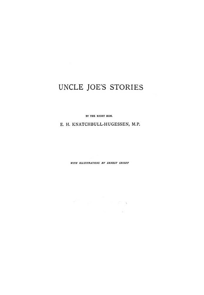 Uncle Joe's Stories