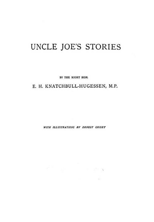 Uncle Joe's Stories