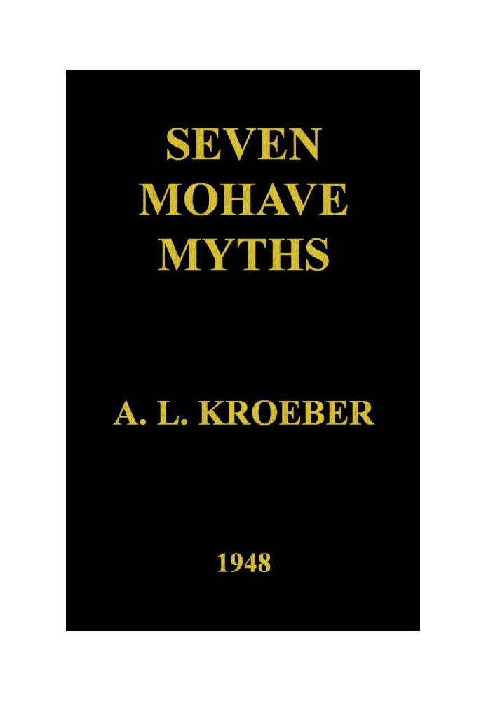 Seven Mohave Myths