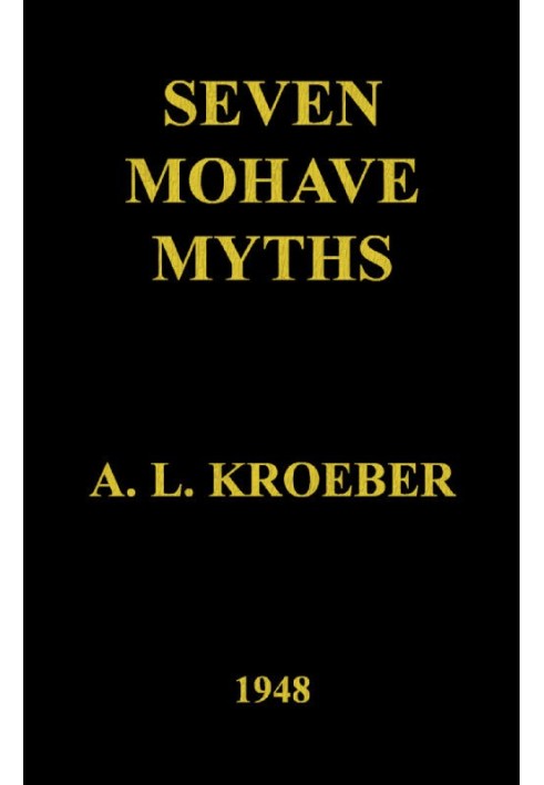 Seven Mohave Myths