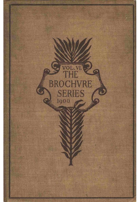 The Brochure Series of Architectural Illustration, vol. 06, No. 06, June 1900 The Duomo and the Campanile: Florence; Grotesques 