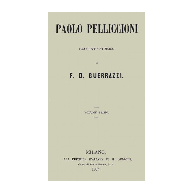 Paolo Pelliccioni, Volume 1...