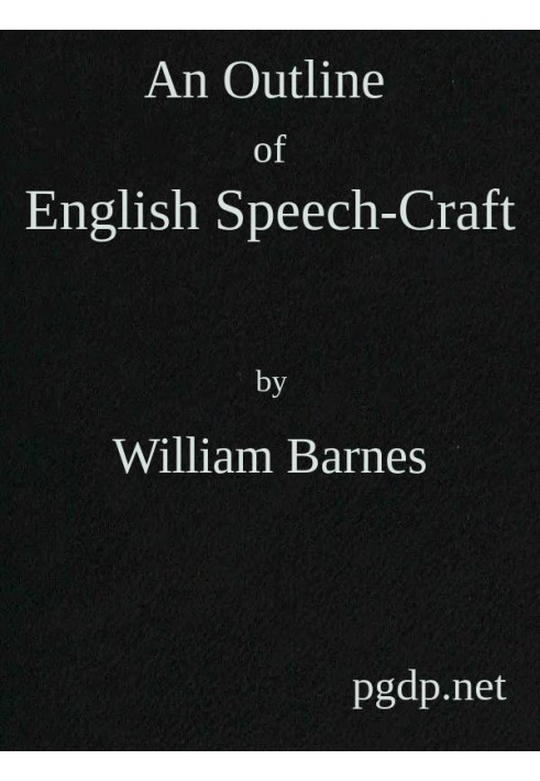 An Outline of English Speech-craft