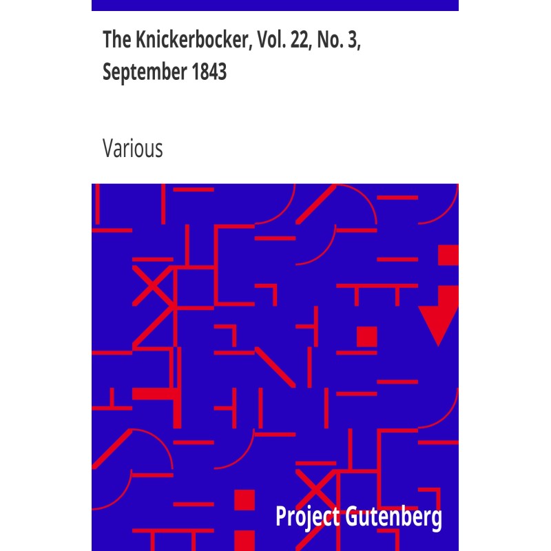 The Knickerbocker, Vol. 22,...