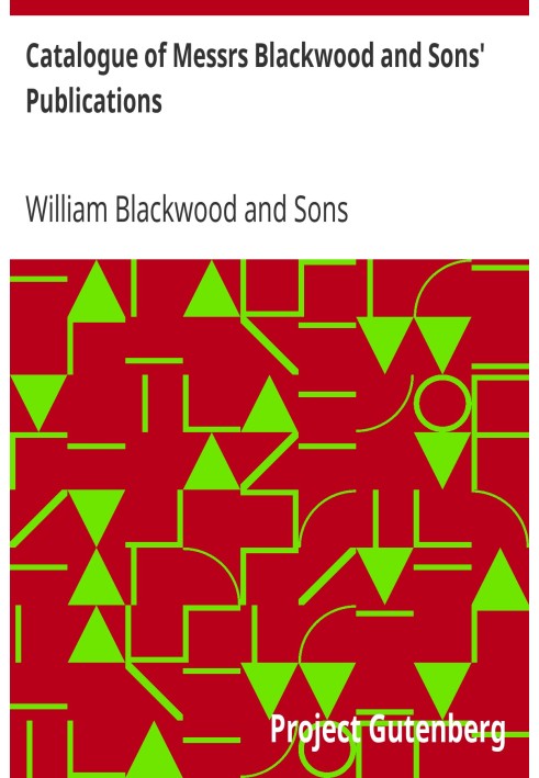Каталог публікацій пана Блеквуда та синів, опублікованих у 1868 році як частина The Handy Horse-Book Моріса Гартленда Махона