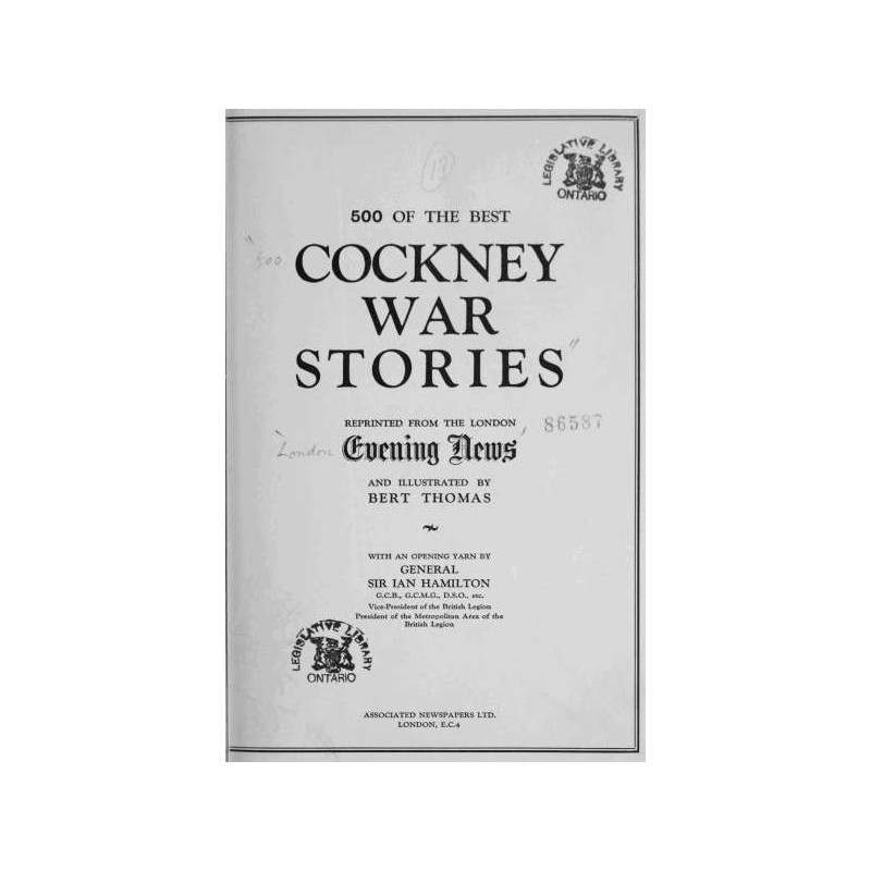 500 of the Best Cockney War...