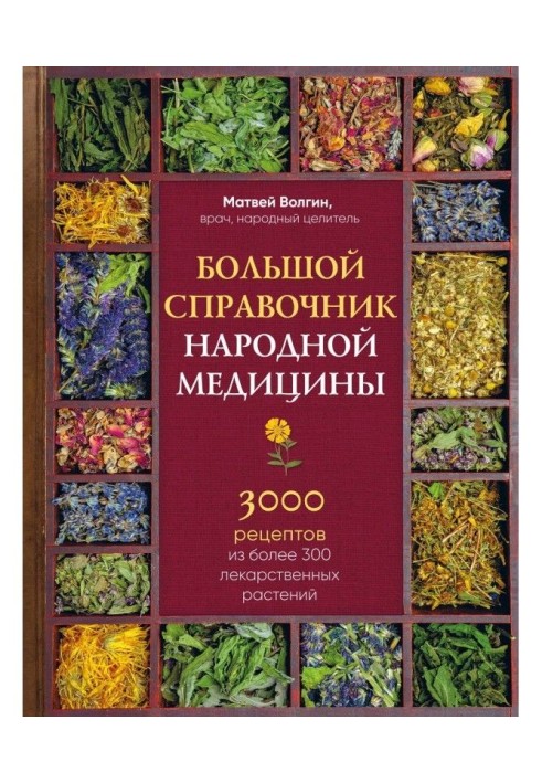 Large reference book of ethnomedicine. 3000 recipes from more than 300 medical plants