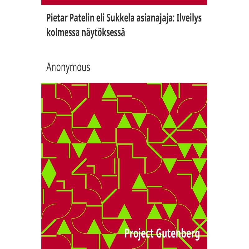 Pietar Patel's or Sukkela's...