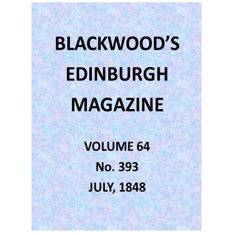 Blackwood's Edinburgh...