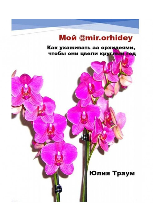 My @mir.orhidey. How to see to the orchids, that they flowered the whole year round