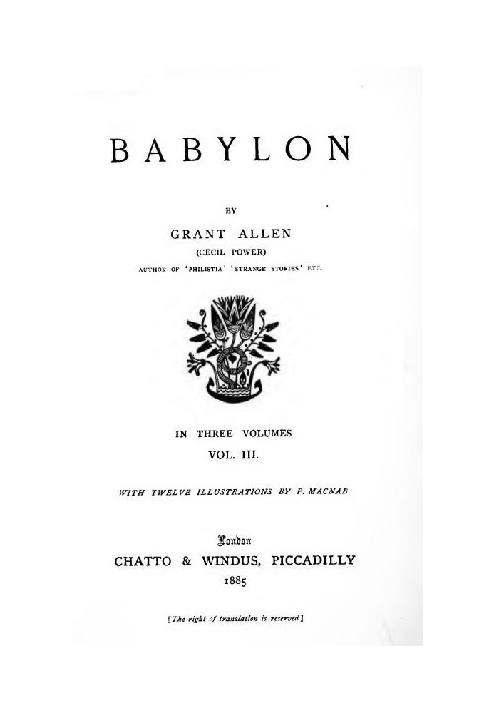 Babylon, Volume 3