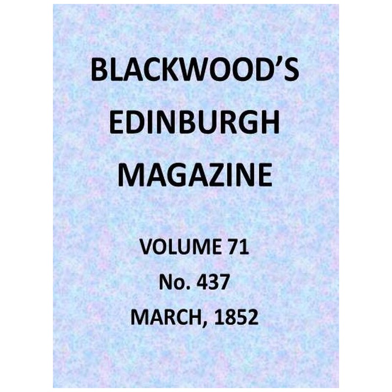 Blackwood's Edinburgh...