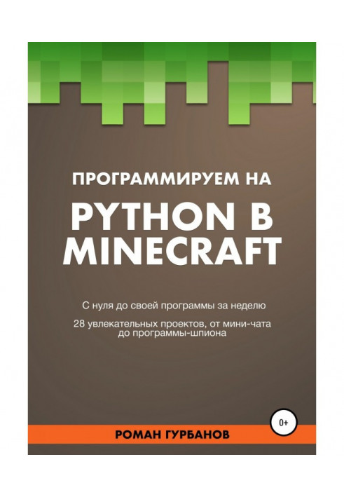 We program on Python in Minecraft