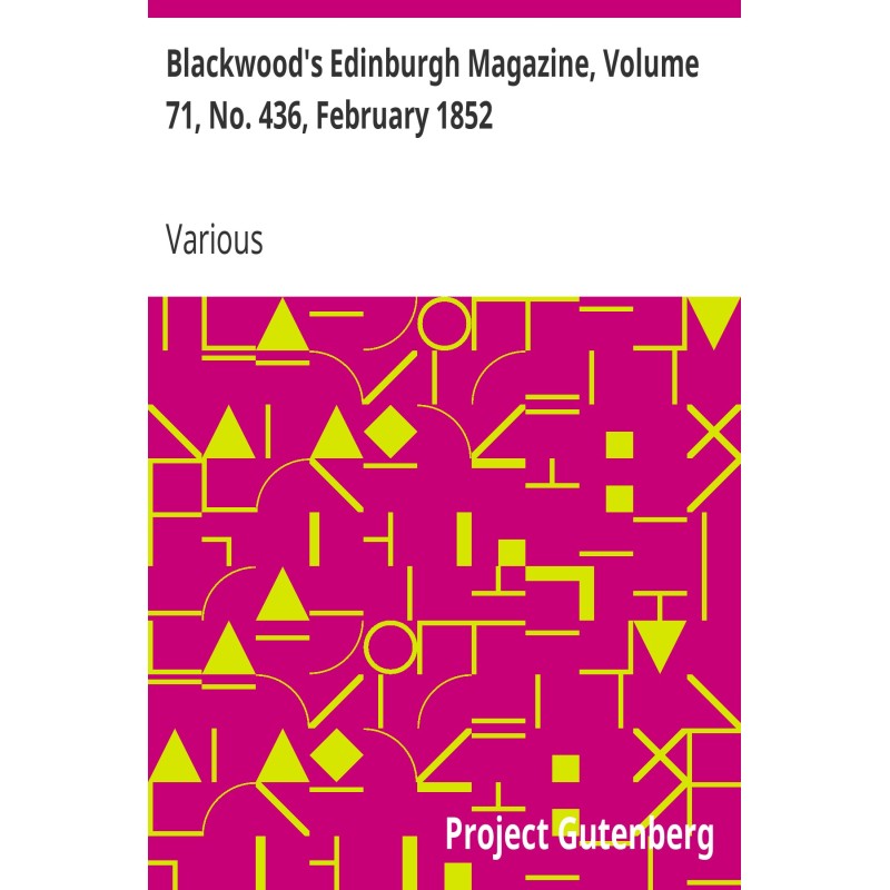 Blackwood's Edinburgh...