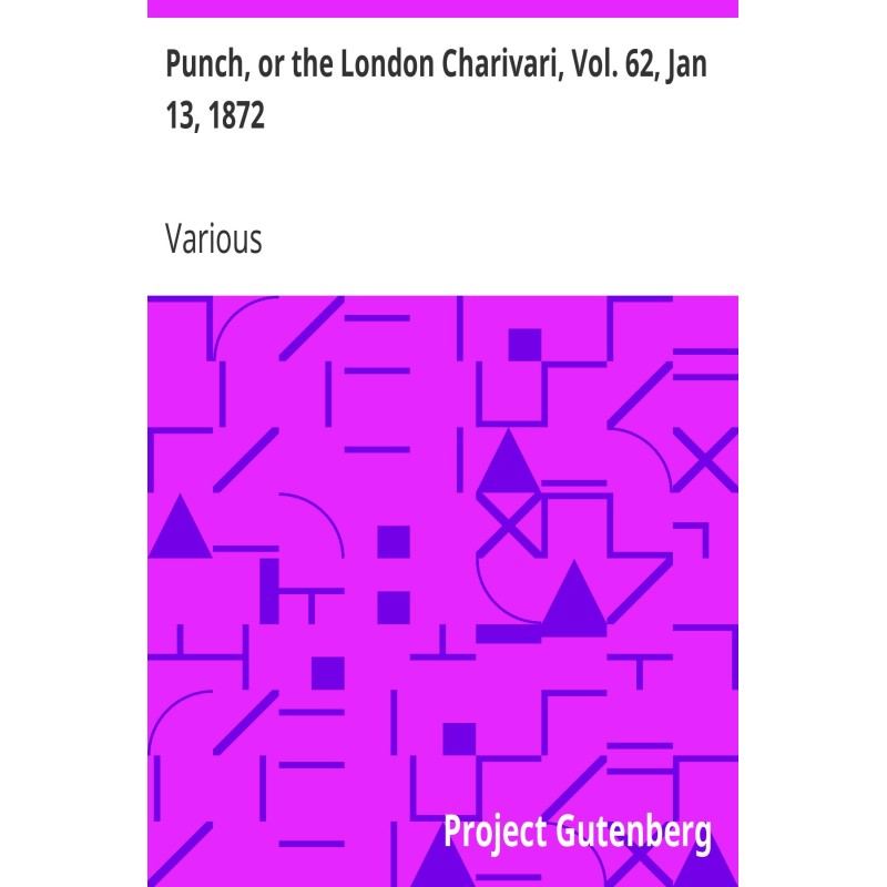 Punch, or the London...