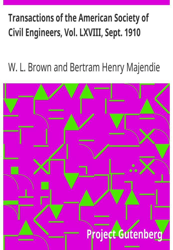 Труды Американского общества инженеров-строителей, Vol. LXVIII, сентябрь 1910 г. Расширение Нью-Йоркского туннеля Пенсильванской