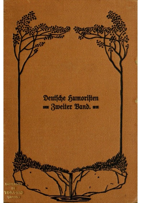 German humorists, 2nd volume (of 8)