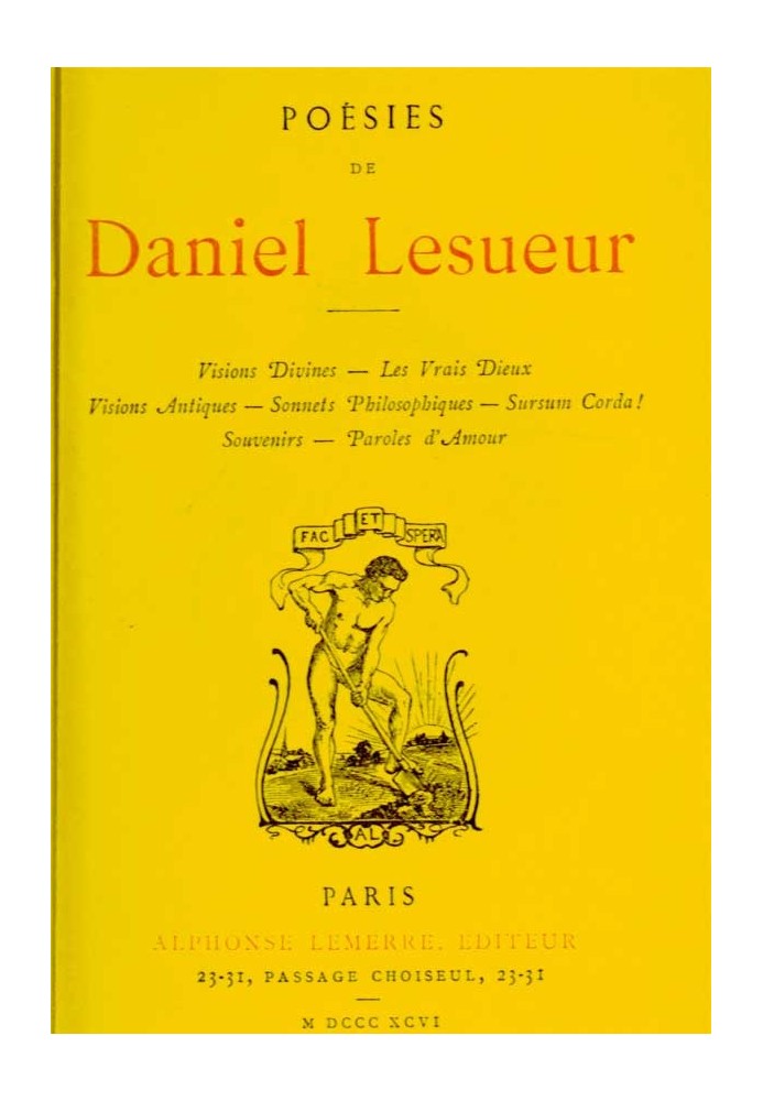 Poems by Daniel Lesueur