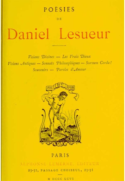 Poems by Daniel Lesueur