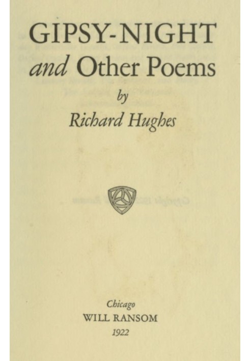 Gipsy-Night, and Other Poems