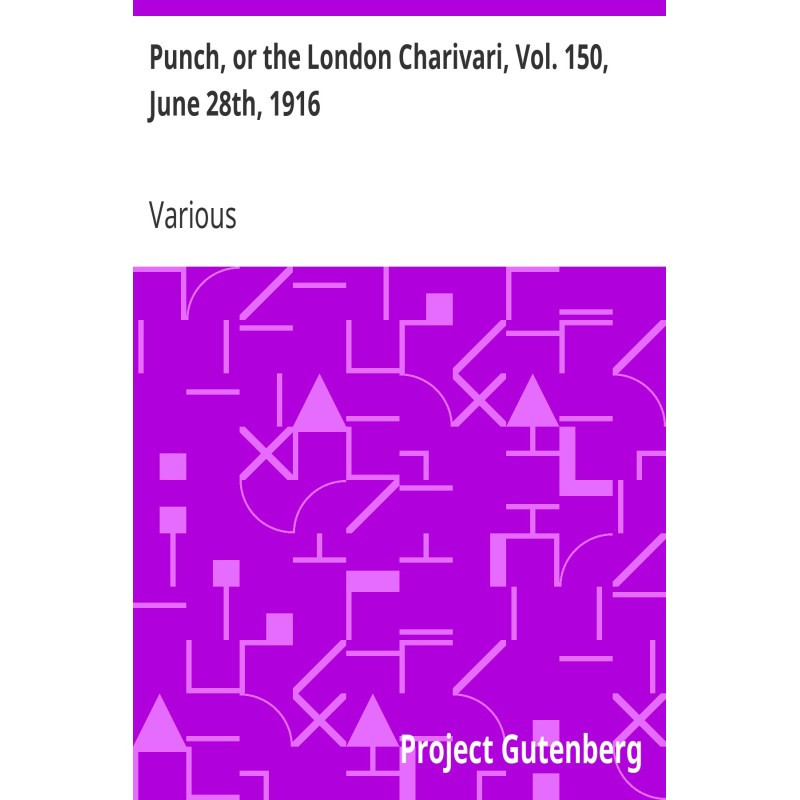 Punch, or the London...