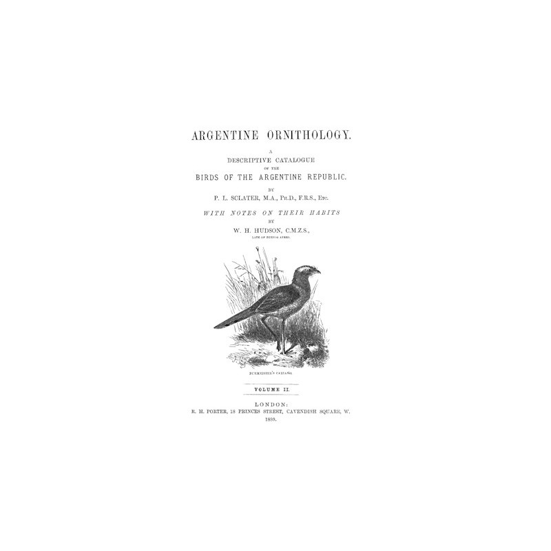 Argentine Ornithology,...